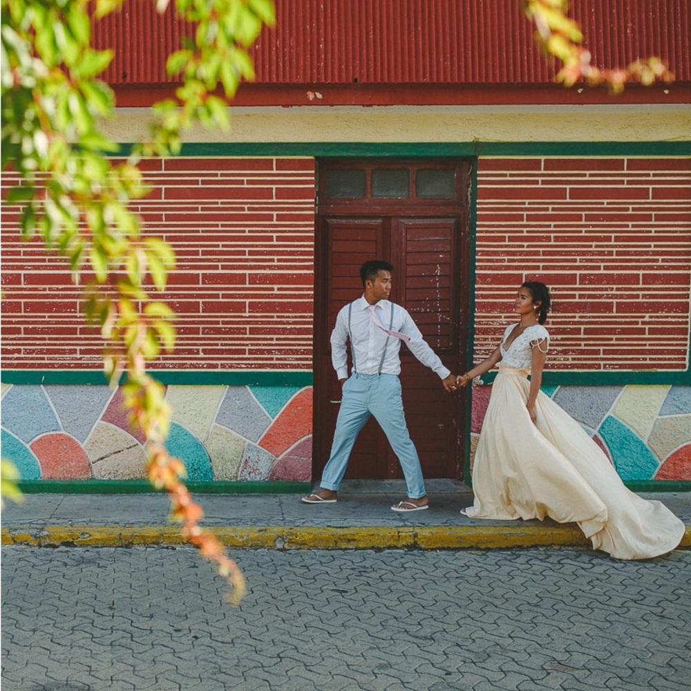 High-Waisted Paperbag Wedding Gown Skirt with Pockets - Picture 11 of 12